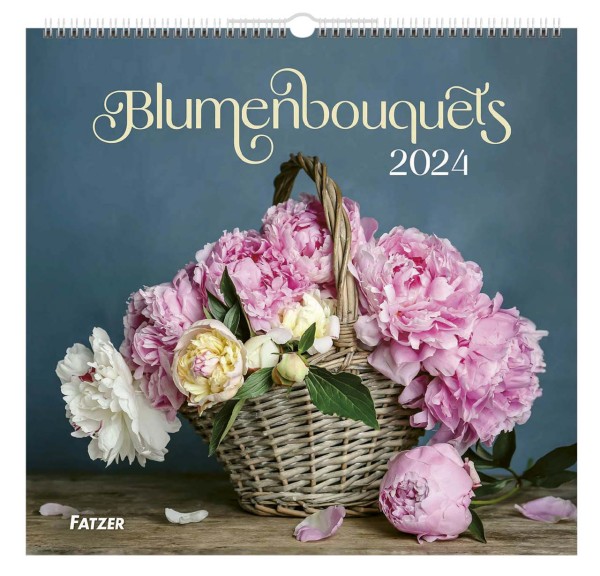 Blumenbouquets - Wandkalender 2024
