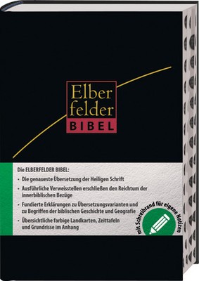 Elberfelder Bibel (Schreibrand+Register)