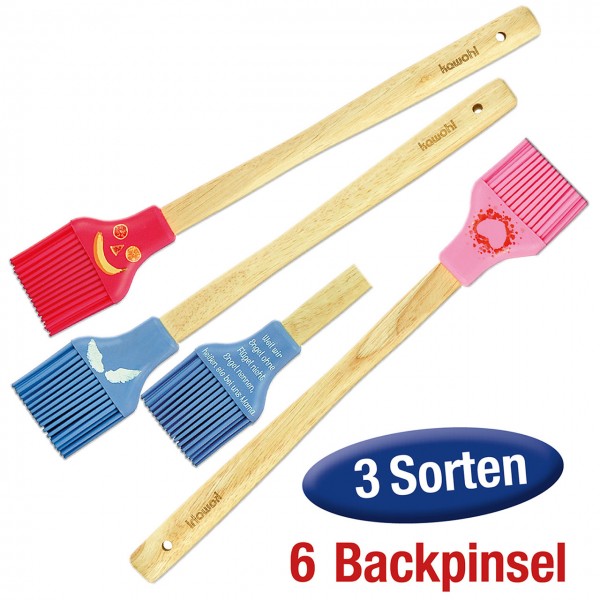 Paket 'Backpinsel' 6 Ex.