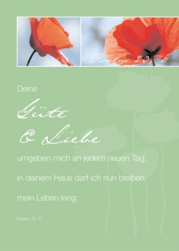 Psalm-Card 'Güte & Liebe'