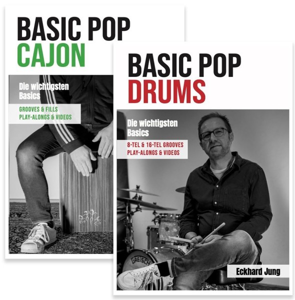 Basic Pop Drums + Basic Pop Cajon (Paket)