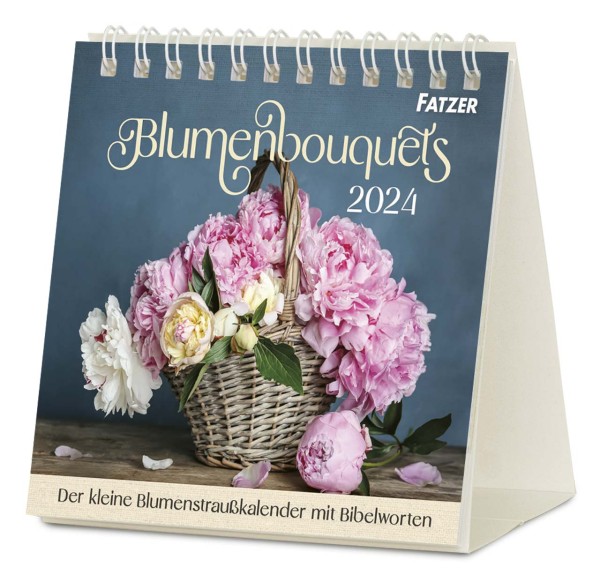 Blumenbouquets - Tischkalender 2024